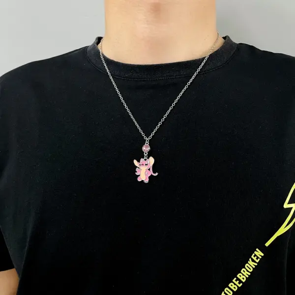 Lilo & Stitch Cartoon Pendant Necklace - Image 2
