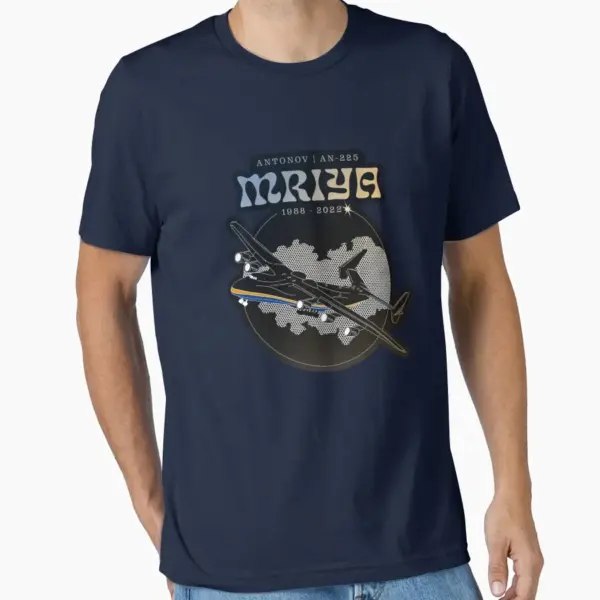 Antonov AN225 Mriya Cargo Aircraft T-Shirt - Image 9