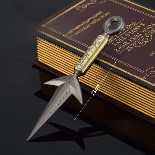 Namikaze Minato Kunai Model 23cm Metal Craft - Image 13