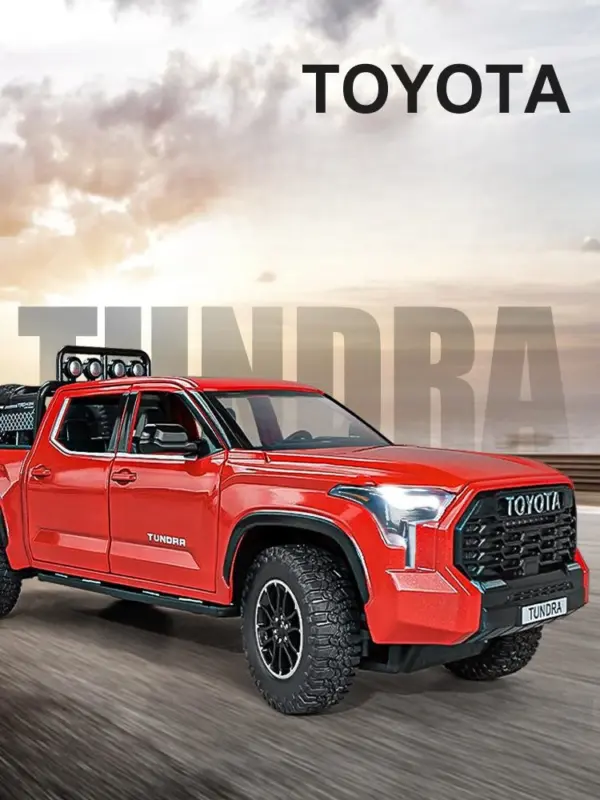1/24 Toyota Tundra TRD Diecast Model Truck - Image 3