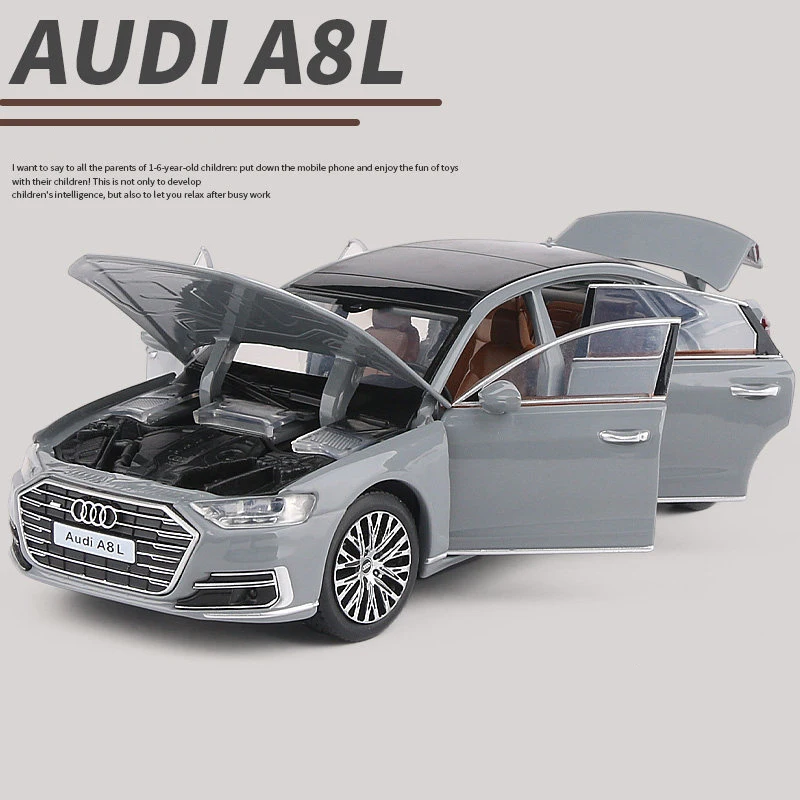 1:32 Audi A8 Diecast Car Model 12 1:32 Audi A8 Diecast Car Model - Image 12