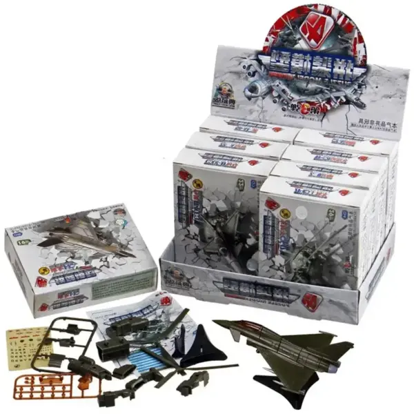 8 Piece 1:160 Scale Aircraft Model Set - Image 2