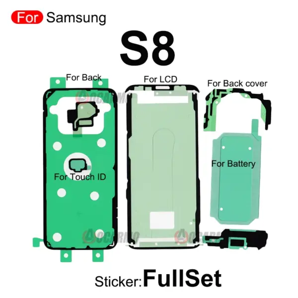 Samsung Galaxy S8/S8 Plus Back Sticker Kit - Image 14
