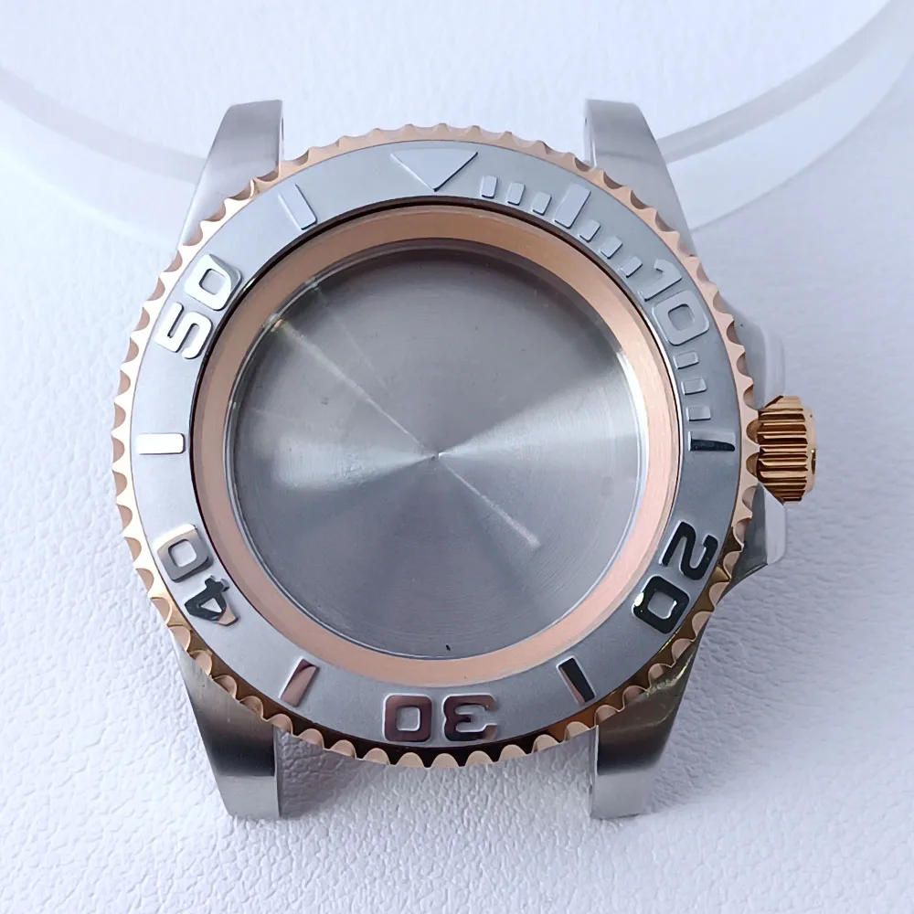 40.5mm Stainless Steel GMT Watch Case NH35/NH36 69 40.5mm Stainless Steel GMT Watch Case NH35/NH36 - Image 69