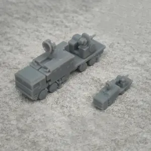 5PCS LD2000 Resin Air Defense Model Kits