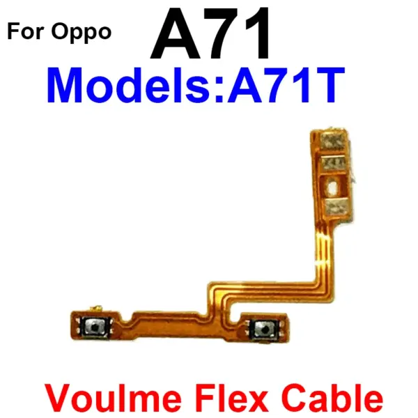 Volume Power Button Flex Cable for Oppo A71-A75 - Image 11