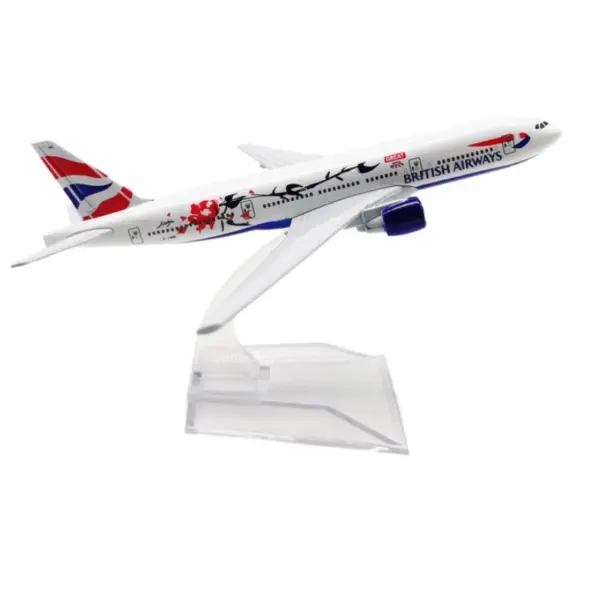 Diecast Boeing 747 777 Airplane Model 15cm - Image 5