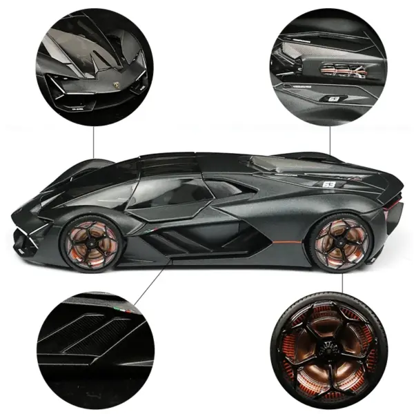 Bburago 1:24 Alloy Lamborghini Terzo Millennio - Image 6