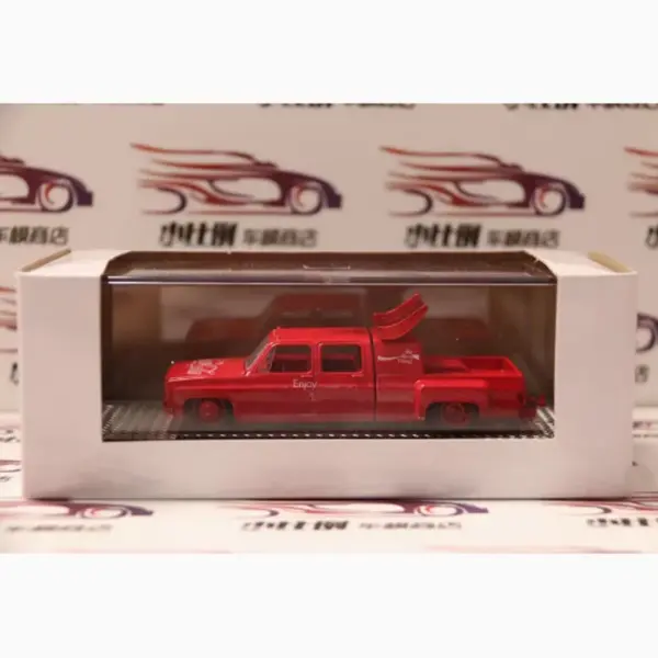 1/64 Mooneye 1973 Coke Pickup Truck Model - Image 14