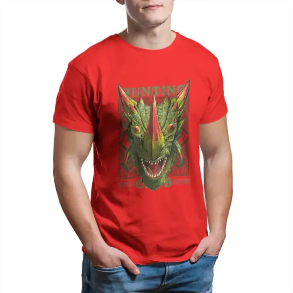 Monster Hunter World Thorn Wyvern T-Shirt - Image 12