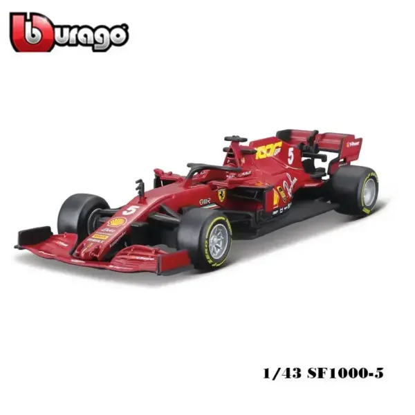 Bburago 1:43 Ferrari F1-75 Diecast Model - Image 23