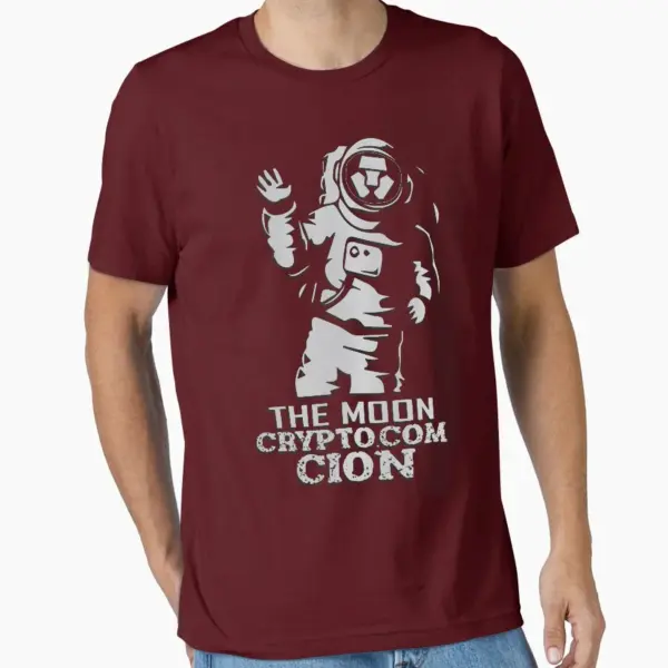Crypto.com Coin Printed T-Shirt for Men - Image 10