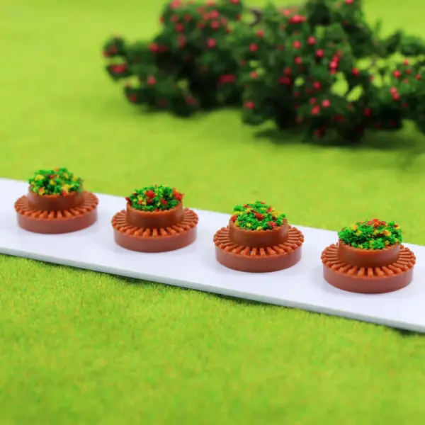 Model GY35 12pcs N OO O Scale Flowerbeds - Image 4