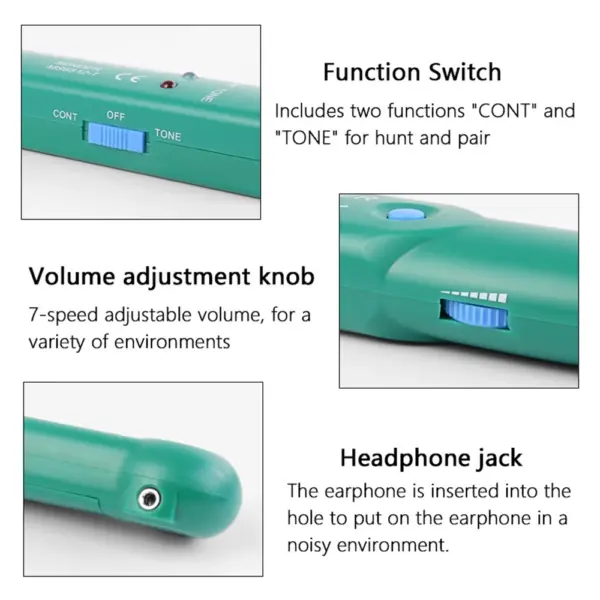 MS6812 Cable Tracker Tester Kit for Cabling - Image 5