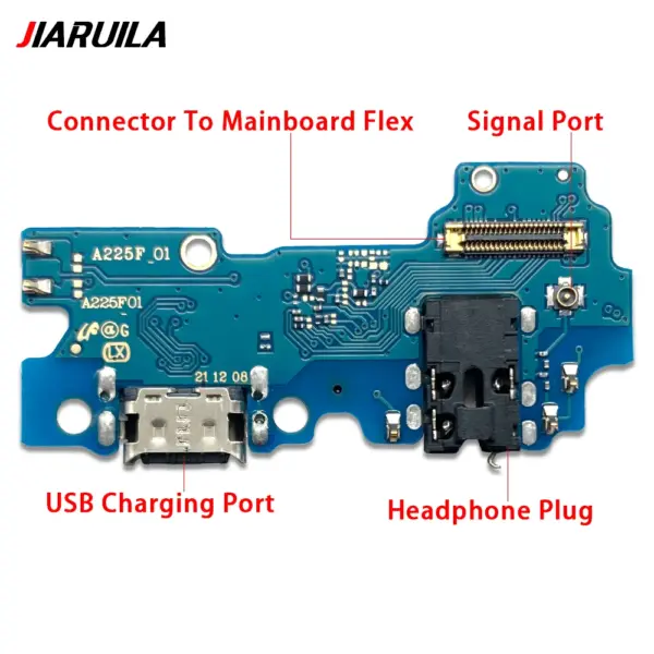 USB Charging Port Flex Cable for Samsung Galaxy A22 A32 A42 - Image 2