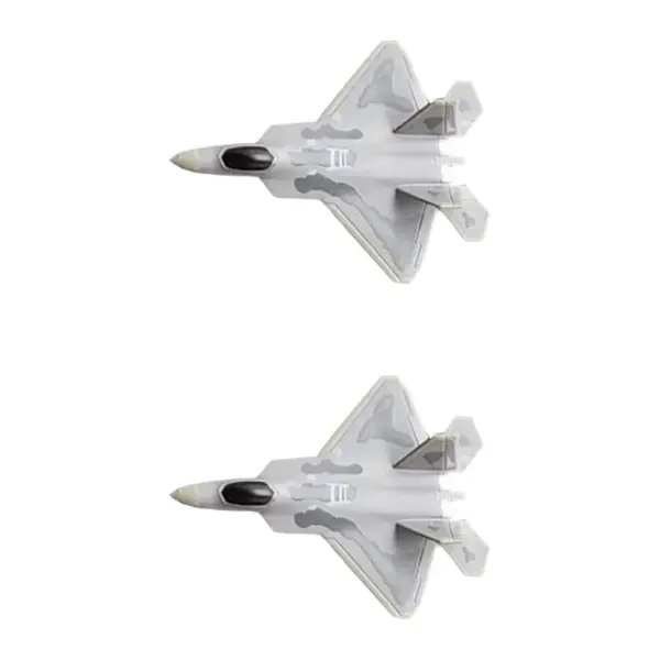 2PCS F-22 Raptor Stealth Fighter Models - Image 5