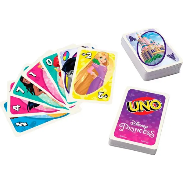 Disney Princesses UNO Card Game for All Ages - Image 6