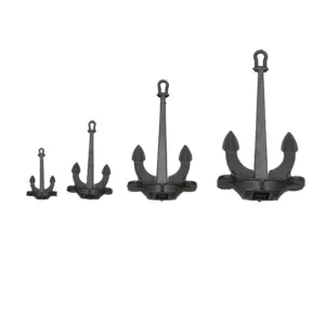 2PCS ABS Plastic Hall Anchors for RC Boats