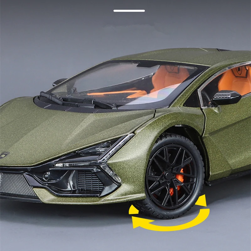 1:24 Alloy Sports Car Model Diecast Toy 4 1:24 Alloy Sports Car Model Diecast Toy - Image 4
