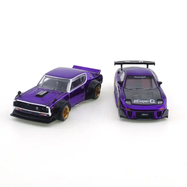 Xcartoys 1/64 Skyline GT-R V8 Drift Model - Image 5