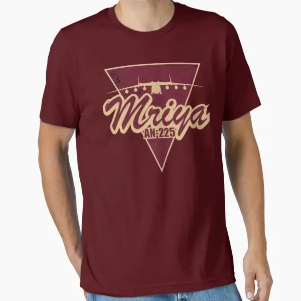 An-225 Mriya Cotton T-Shirt for Men - Image 10