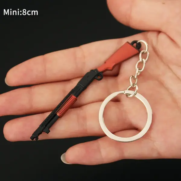 PUBG Mini Gun Keychain Alloy S1897 Model - Image 2