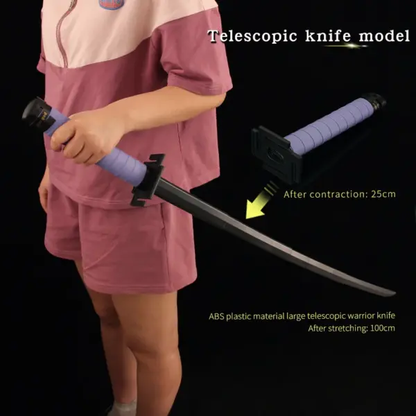 Stretchable Bleach Katana Gravity Knife Prop - Image 11