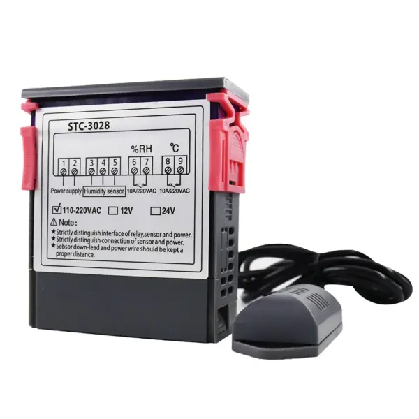 Digital Thermostat Temperature Humidity Controller - Image 4