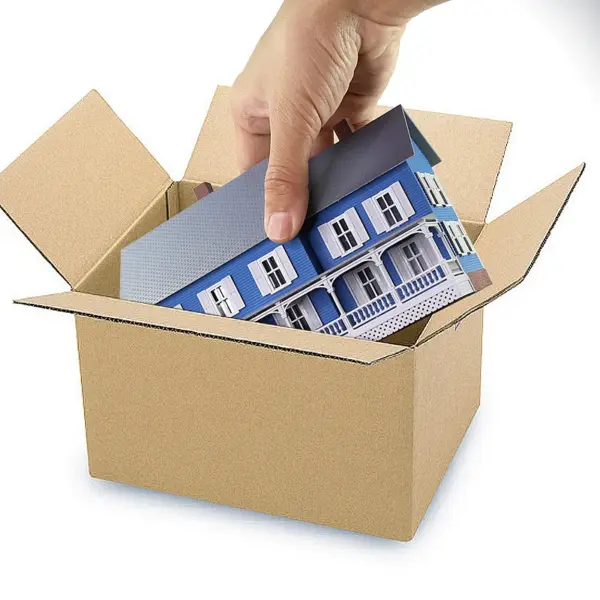 Two-Story HO Scale Model House JZ8707B - Image 6