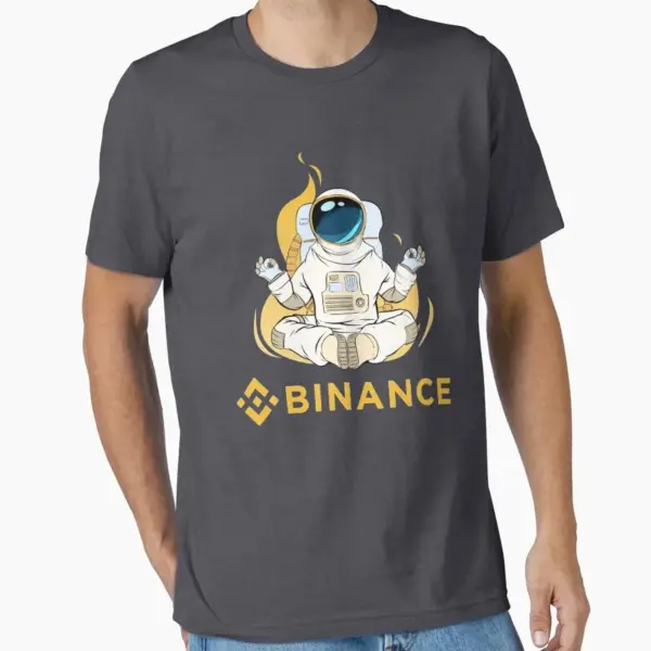 Binance Coin BNB Digital Print T-Shirt - Image 7