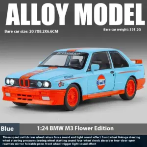 1988 1:24 BMW M3 E30 Diecast Model Car 21 S19220c53e1224a639f2cb3261d8a65f5Z
