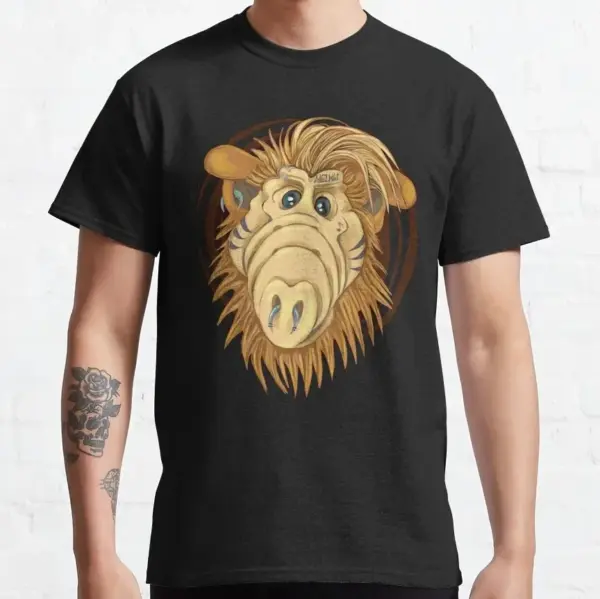Retro ALF Graphic Tee for Cat Lovers - Image 7