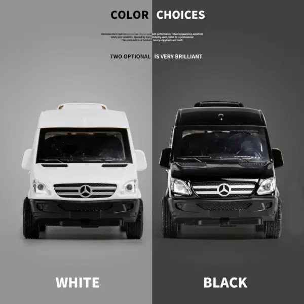 1:32 Mercedes Benz Sprinter Diecast Model Car - Image 6