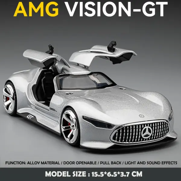 1:32 Benz AMG GT Alloy Model Car - Image 8