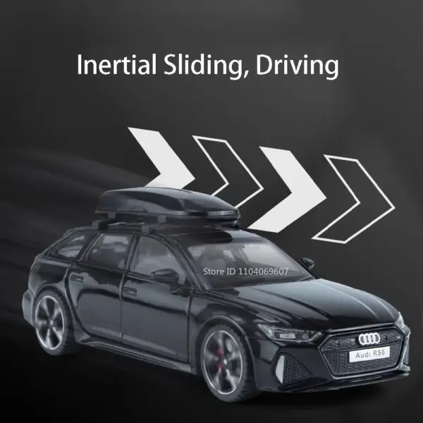 1:32 Scale RS6 Alloy Diecast Car Model - Image 6