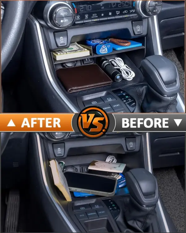 Toyota RAV4 Console Organizer for 2019-2024 - Image 2