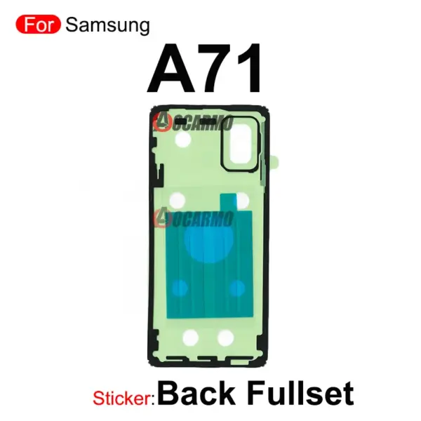 Samsung Galaxy A71 Fullset Stickers - Image 4