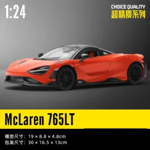 1:24 McLaren 765LT Diecast Metal Car Model 21 S19d45ba19380422280f34264d388b381C
