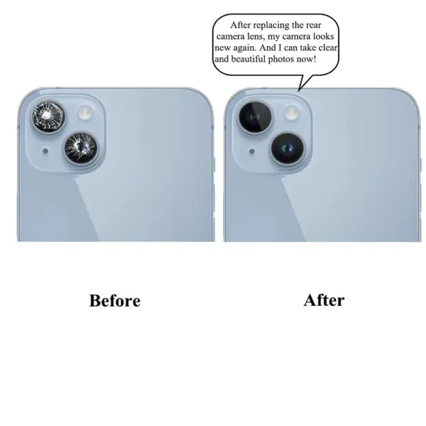Replacement Back Camera Glass Lens for iPhone 11-14 - Image 2
