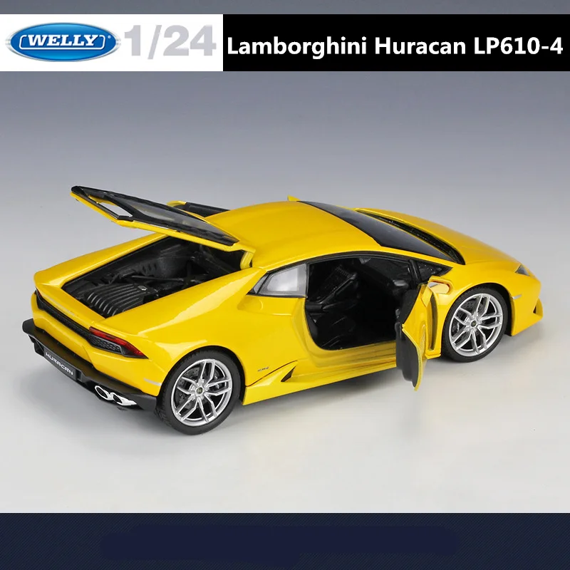 1:24 Lamborghini Huracan LP610-4 Diecast Model 6 1:24 Lamborghini Huracan LP610-4 Diecast Model - Image 6