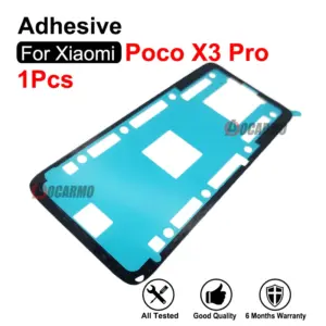 Xiaomi Poco X3 Pro Rear Cover Sticker Adhesive