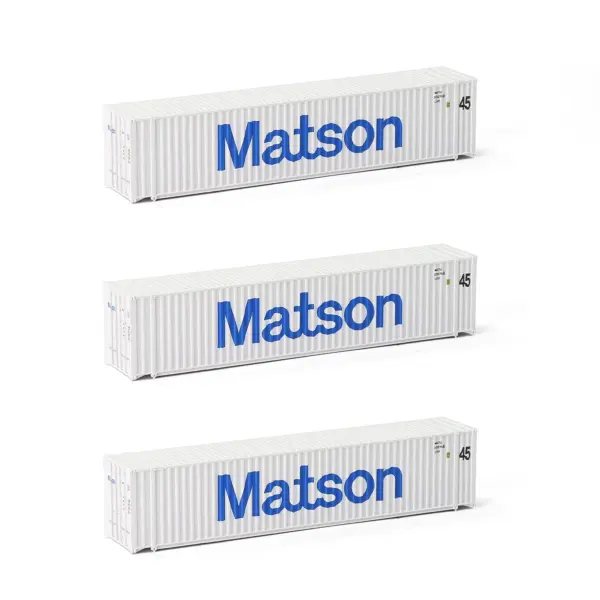 Evemodel N Scale 45ft Shipping Containers Set - Image 13
