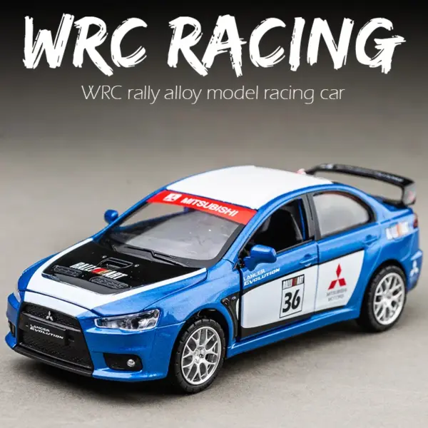 1:32 Mitsubishi Lancer Evolution X10 Diecast Model - Image 10