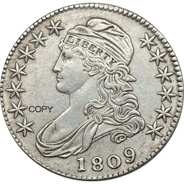 Capped Bust Commemorative Half Dollar Replica - Image 3