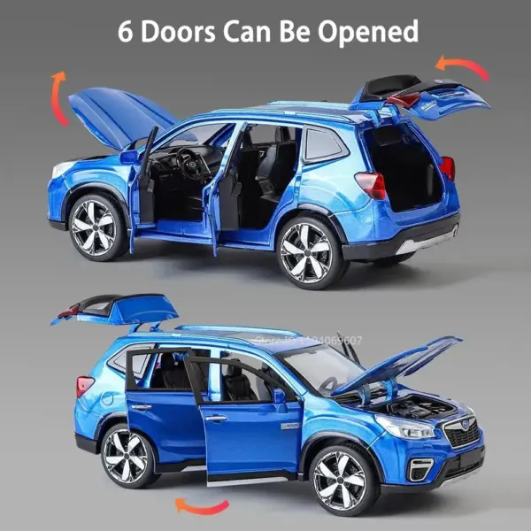 1:30 Subaru Forester Diecast Model Toy - Image 5