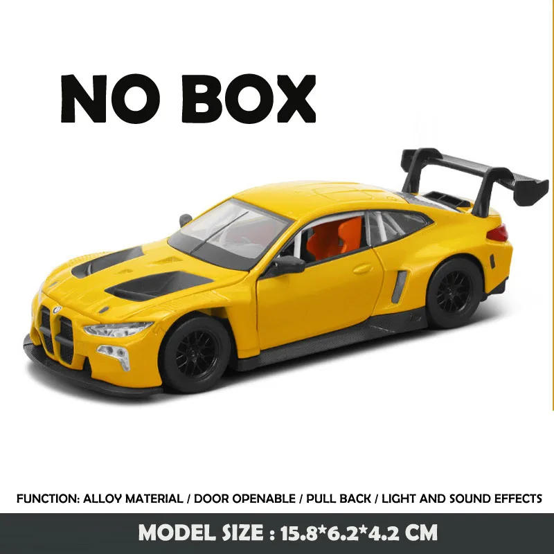 1:32 BMW M4 GT3 Diecast Model Car 9 1:32 BMW M4 GT3 Diecast Model Car - Image 9