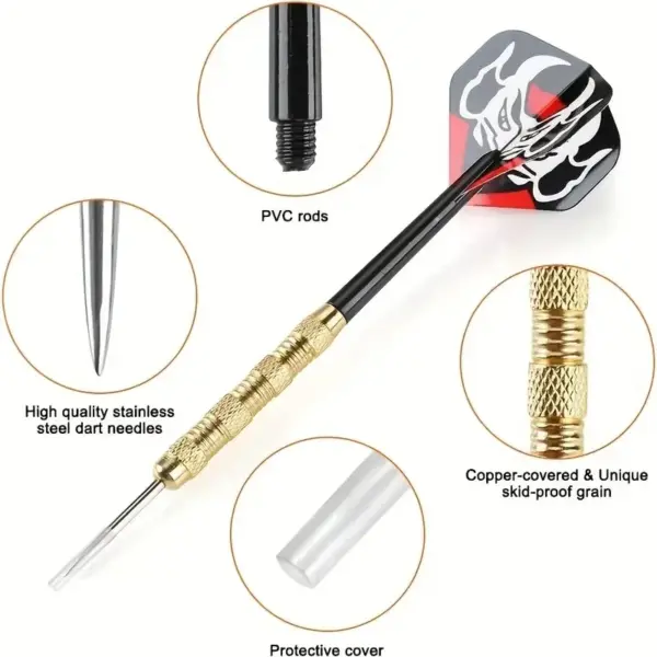 18 Pcs 14g Dart Needles with Plastic Rods - Image 3