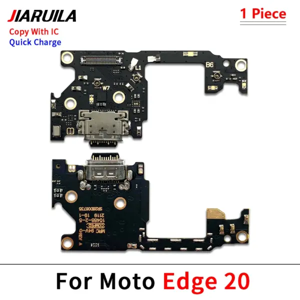 USB Charging Port Flex Cable For Moto Edge 20 Lite S - Image 13