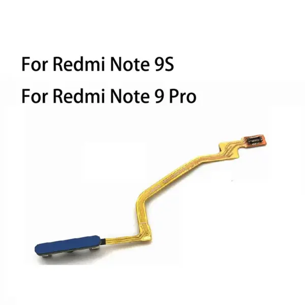 Touch ID Fingerprint Sensor Flex for Xiaomi Redmi Note 9 - Image 8