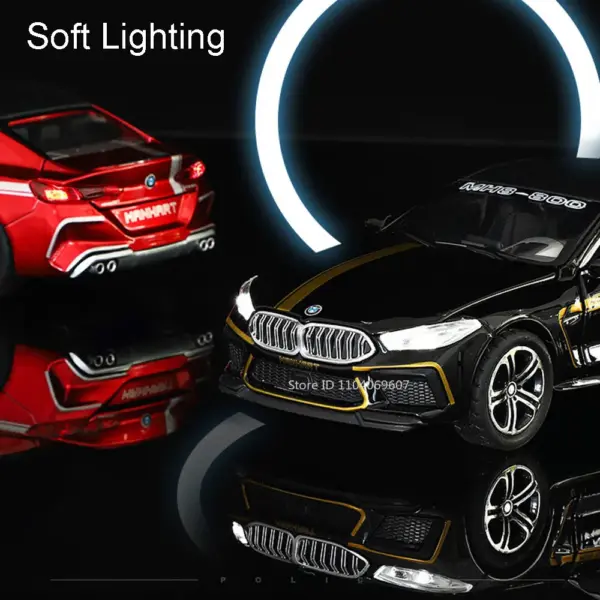 1:32 M8 Alloy Diecast Mini SUV Model Car - Image 5